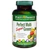 Perfect Multi Super Greens, Мультивитамины, 120 вегетарианских капсул