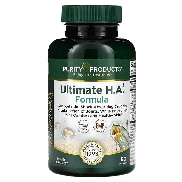 Ultimate H.A. Formula, 90 Capsules