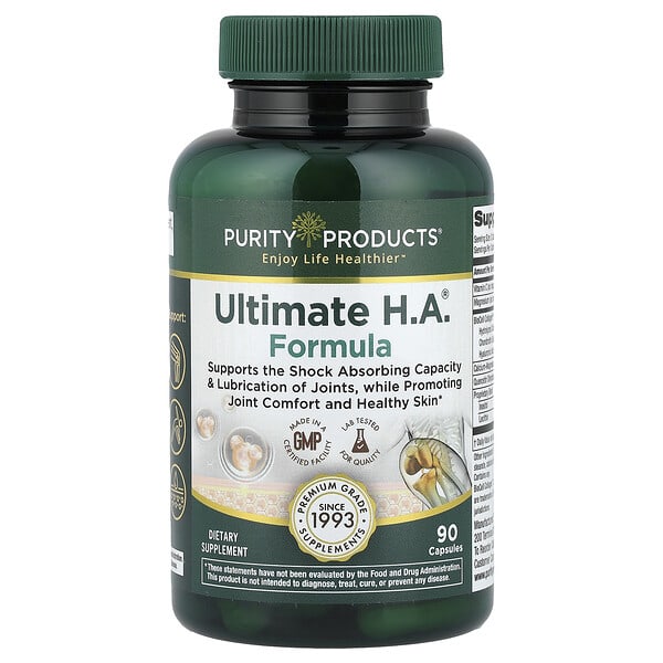 Purity Products, Ultimate HA Formula, 90 Kapsul