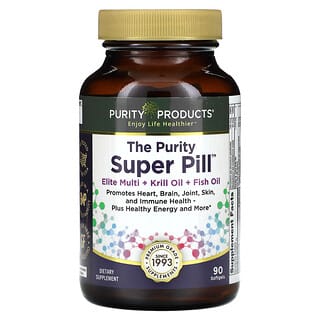 Purity Products, The Purity Super Pill, Superpille für Reinheit, 90 Weichkapseln