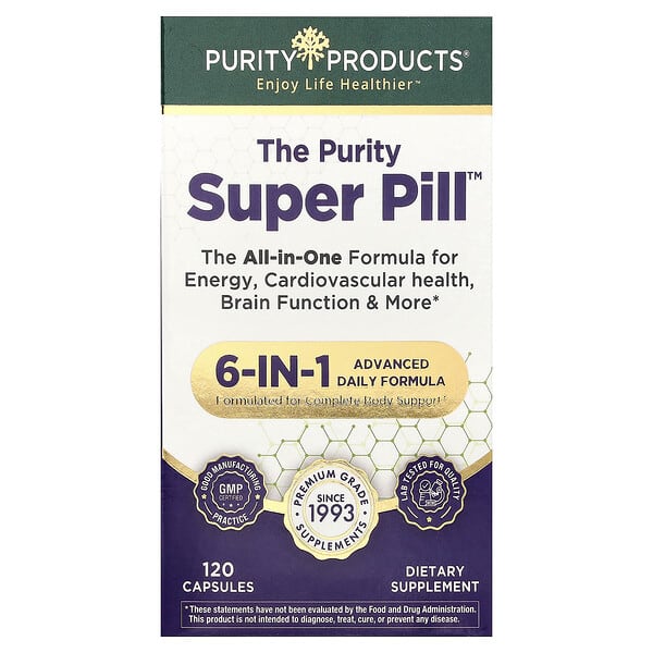 Purity Products, Purity Super Pill™, 소프트젤 120정