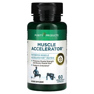 Purity Products, Acelerador muscular, 60 cápsulas vegetales