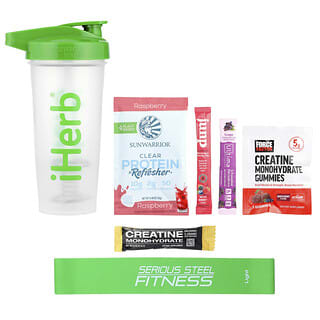 iHerb Exclusive, 2025 Anniversary Sports Bottle, 7 Piece Set