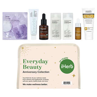 iHerb Exclusive, Belleza para todos los días, Colección Aniversario, Set de 8 piezas