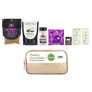 مجموعة هدايا iHerb‏, Pantry Essentials ، مجموعة الذكرى السنوية ، مجموعة من 8 قطع
