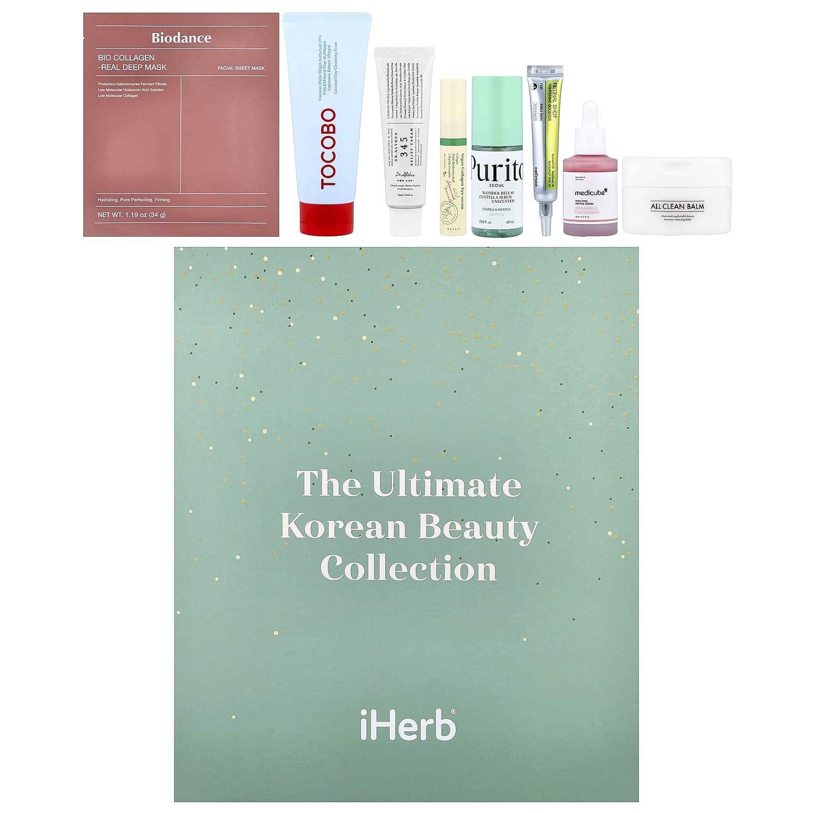 iHerb Exclusive, The Ultimate Korean Beauty Collection, набор из 8 предметов