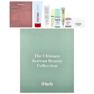 مجموعة هدايا iHerb‏, مجموعة الجمال الكورية المطلقة ، مجموعة مكونة من 8 قطع