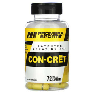 Creatina HCl Con-Cret, 750 mg, 72 Cápsulas
