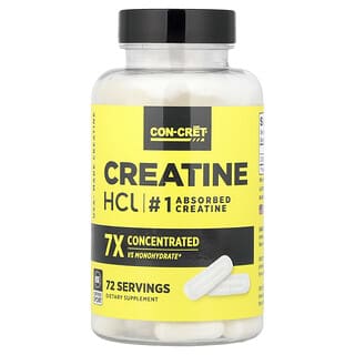 Con-Cret, Creatine HCl, 750 mg, 72 Capsules