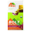 Bolt ، أقراص قابلة للمضغ بالطاقة العضوية ، عصير الليمون الوردي ، 12 كيسًا ، 2.1 أونصة (60 جم) لكل كيس