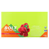Bolt Organic Energy Chews, Raspberry with Caffeine, 12 Pouches, 10 Chews (2.1 oz each)