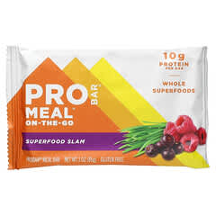 ProBar, Meal On-The-Go, Superfood Slam, Mahlzeit für unterwegs, Superfood Slam, 12 Riegel, je 85 g (3 oz.).