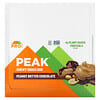 Peak, Barra de Lanche Mastigável, Chocolate com Manteiga de Amendoim, 12 Barras, 37 g Cada