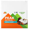 Peak, жевательные батончики-снеки, шоколад и кокос, 12 батончиков по 37 г