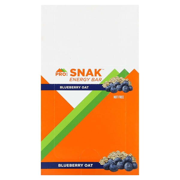 ProBar, Snak，能量棒，藍莓燕麥，12 根，每根 1.6 盎司（45 克）