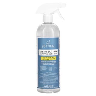 Puracy, Limpiador desinfectante para superficies, Free & Clear, 739 ml (25 oz. Líq.)