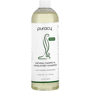 Puracy, Champú natural para alfombras y tapicería, Fresh Citrus, 739 ml (25 oz. Líq.)