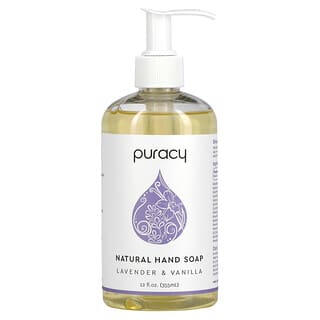 Puracy, Натуральное мыло для рук, 12 жидких унций (355 мл)