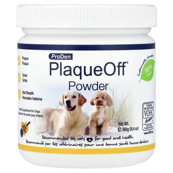 ProDen, Serbuk PlaqueOff, 6.4 oz (180 g)