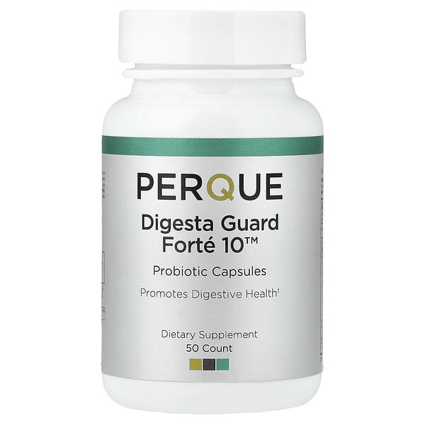 PERQUE, Digesta Guard Forte 10™, 50 Capsules