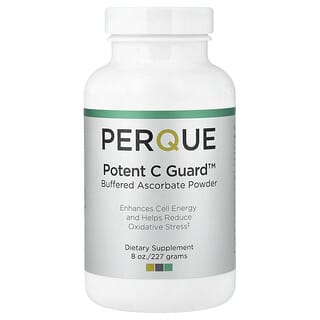 PERQUE, Potent C Guard™, Buffered Ascorbate Powder, 8 oz (227 g)
