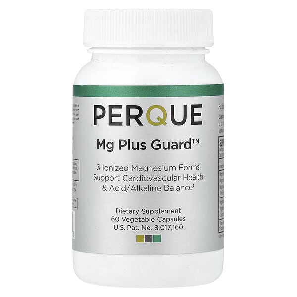 PERQUE, Mg Plus Guard™, 60 Vegetable Capsules