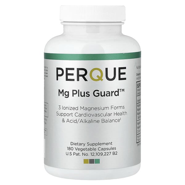 PERQUE, Mg Plus Guard™, 180 cápsulas vegetales