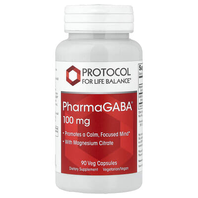 Protocol for Life Balance, PharmaGABA®, 90 Veg Capsules