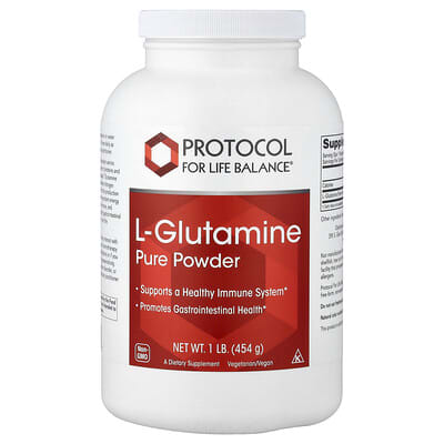 Protocol for Life Balance, L-Glutamine Complete Nutritional Powder, 1 lb (454 g)