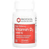 Vitamina D3, Alta potencia, 5000 UI, 30 cápsulas blandas