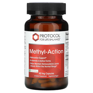 Protocol for Life Balance, Methyl-Action, 90 kapsułek roślinnych