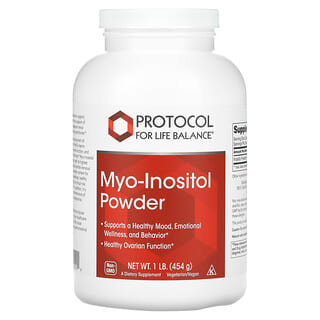 Protocol for Life Balance, Mioinositol en polvo, 1 lb (454 g)