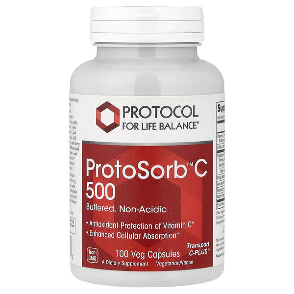 ProtoSorb™C 500, 100 Veg Capsules