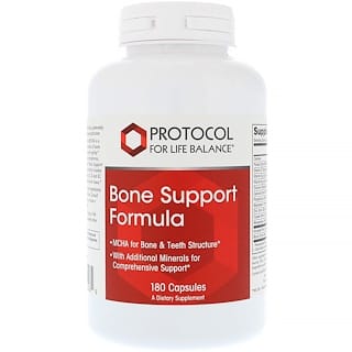 Protocol for Life Balance, Bone Support Formula, 180 Capsules