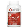 Ultraomega-3 destilado molecularmente, 500 EPA/250 DHA, 180 cápsulas blandas