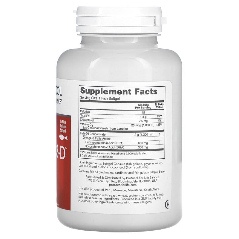 Ultra Omega 3 D 90 Fish Softgels