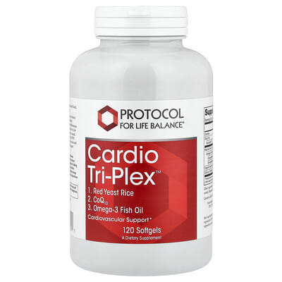 Protocol for Life Balance, Cardio Tri-Plex™, 120 Softgels
