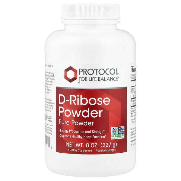 D-Ribose Powder, 8 oz (227 g)