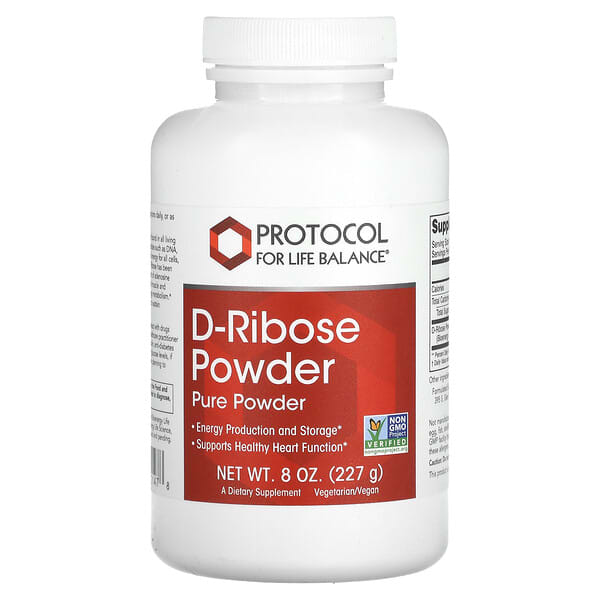 Protocol for Life Balance, D-Ribose Powder, 8 oz (227 g)