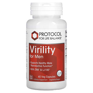 Protocol for Life Balance, Virilidad para hombres`` 60 cápsulas vegetales