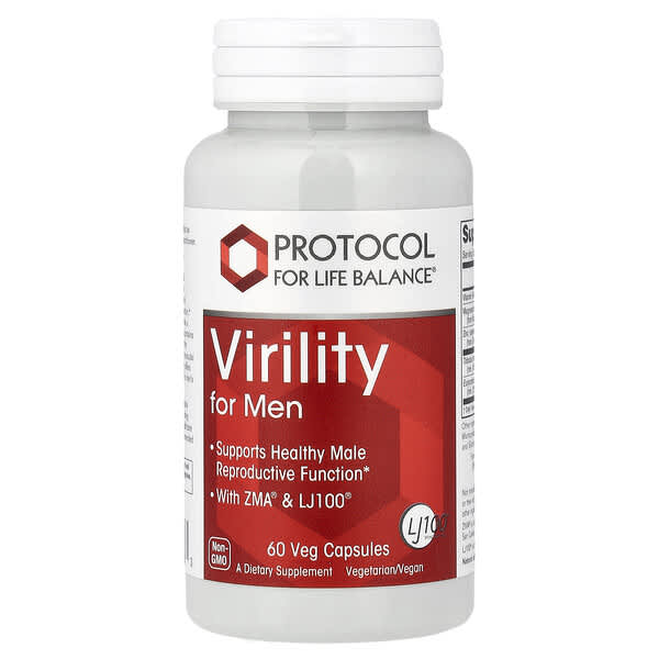 Virility For Men, 60 Veg Capsules
