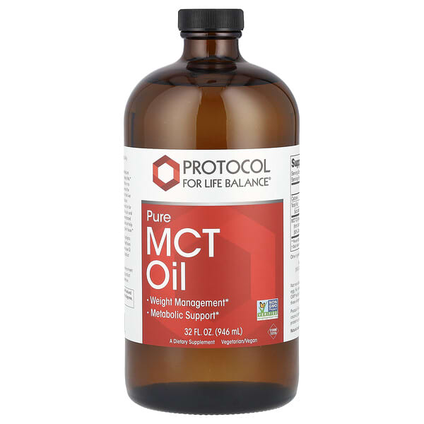 Pure MCT Oil, 14 g, 32 fl oz (946 ml)