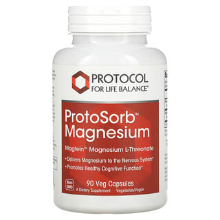 Protocol for Life Balance, Protosorb Magnesium, 90 pflanzliche Kapseln
