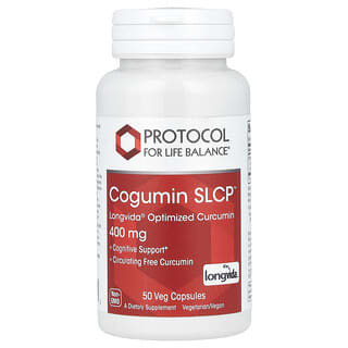 Protocol for Life Balance, Cogumin SLCP™, 400 mg, 50 capsules végétales