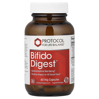 Protocol for Life Balance, Bifido Digest, 60 Kapsul Nabati
