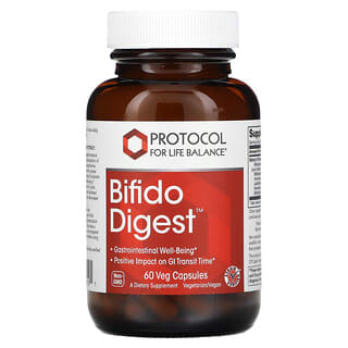 Protocol for Life Balance, Bifido Digest, 60 capsules végétariennes