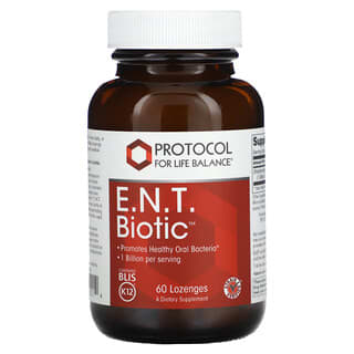 Protocol for Life Balance, E.N.T. Biotic, 1 Billion, 60 Lozenges