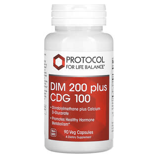 Protocol for Life Balance, DIM 200 Plus CDG 100`` 90 растительных капсул