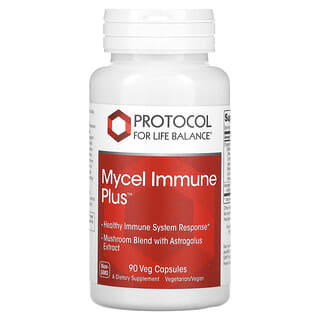 Protocol for Life Balance, Mycel Immune Plus, 90 pflanzliche Kapseln