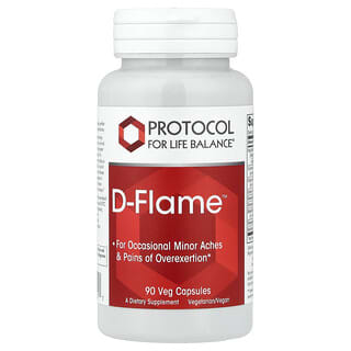 Protocol for Life Balance, D-Flame, 90 cápsulas vegetales